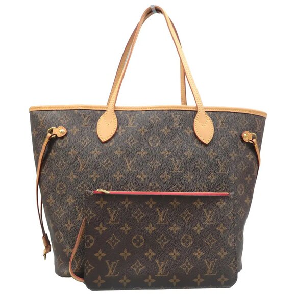 Louis Vuitton Handbags - 100% Authentic Louis Vuitton Neverfull MM Brown W/P Monogram Canvas Shoulder Bag